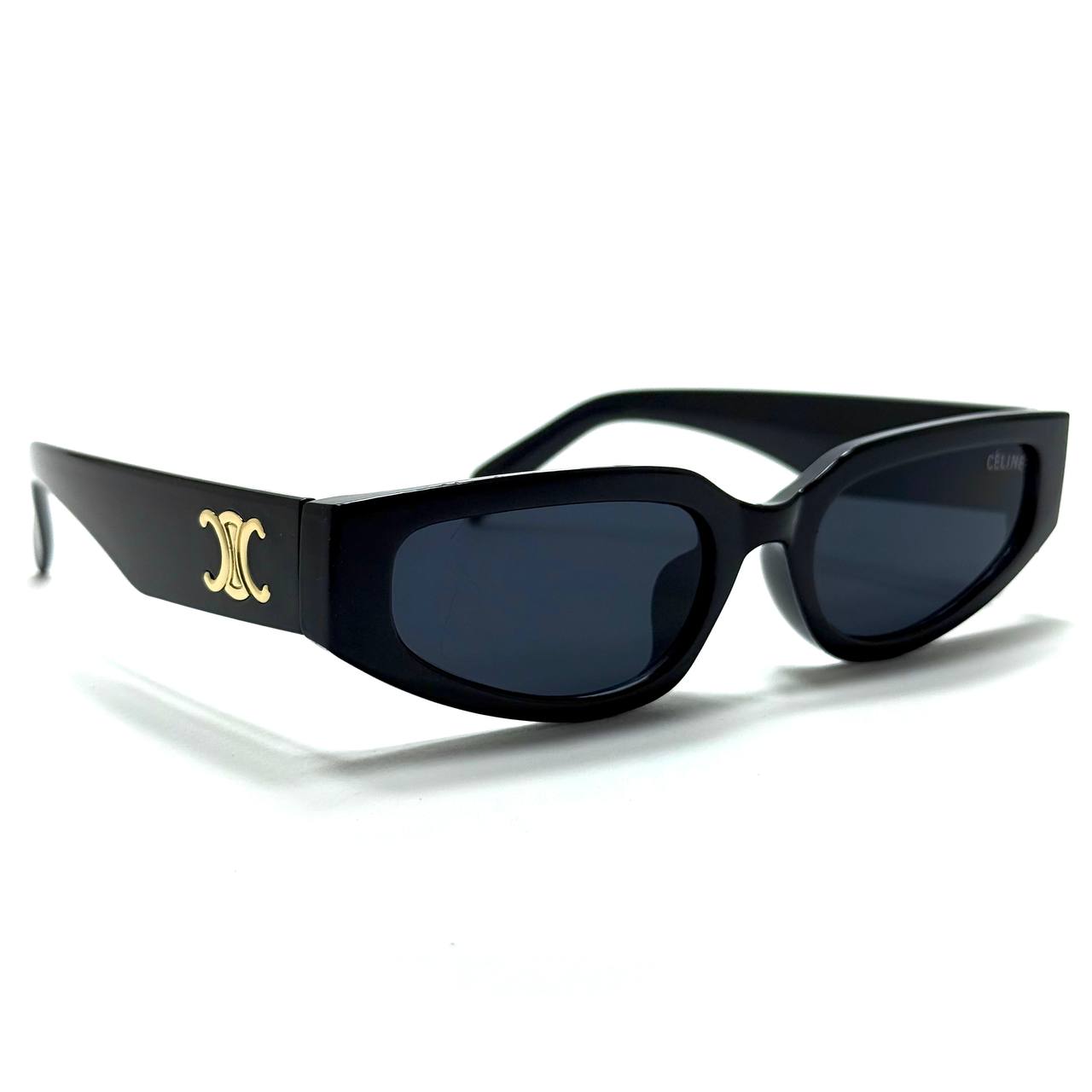 CELINE Triomphe Cat-Eye – Black / Dark Grey