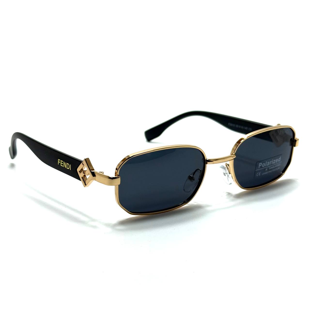 Fendi Polarized Sunglasses – Gold / Black