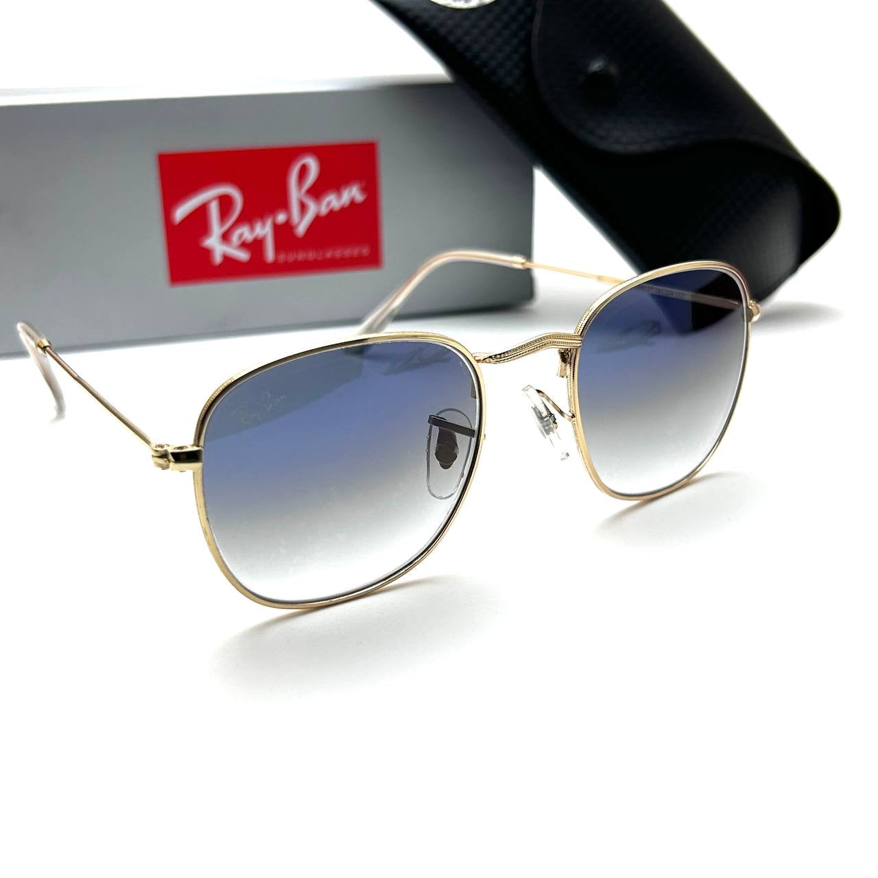 Ray-Ban RB3647N - Gold Blue Gradient