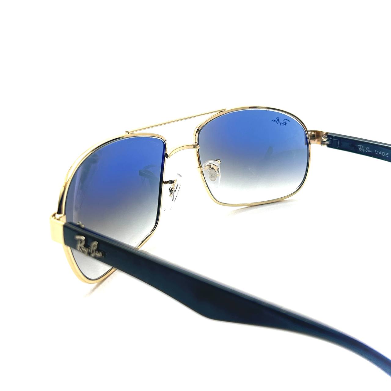 Ray-Ban RB3478 - Gold/Blue Gradient Glass Lenses