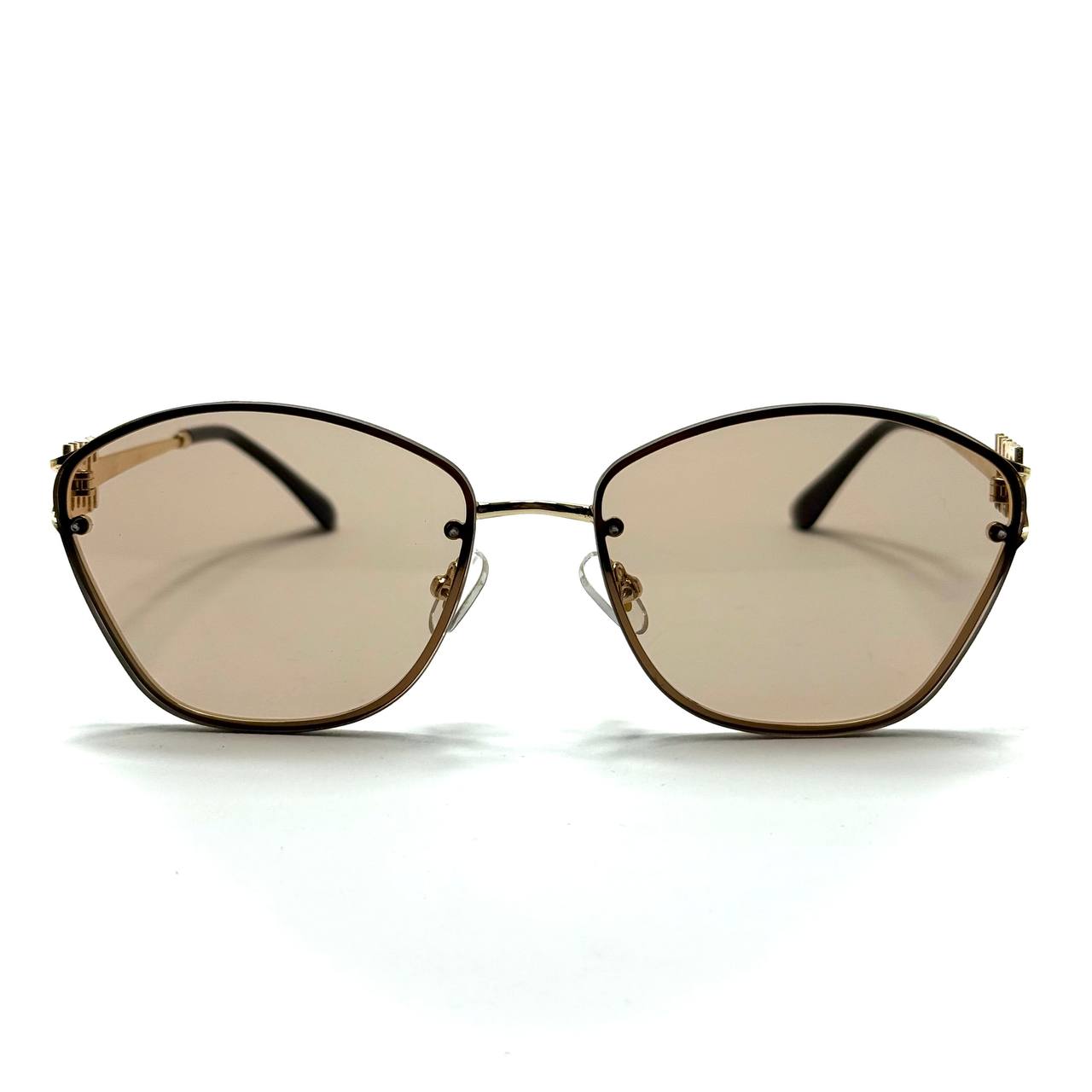 Miu Miu Cat-Eye Metal – Gold / Champagne Bronze