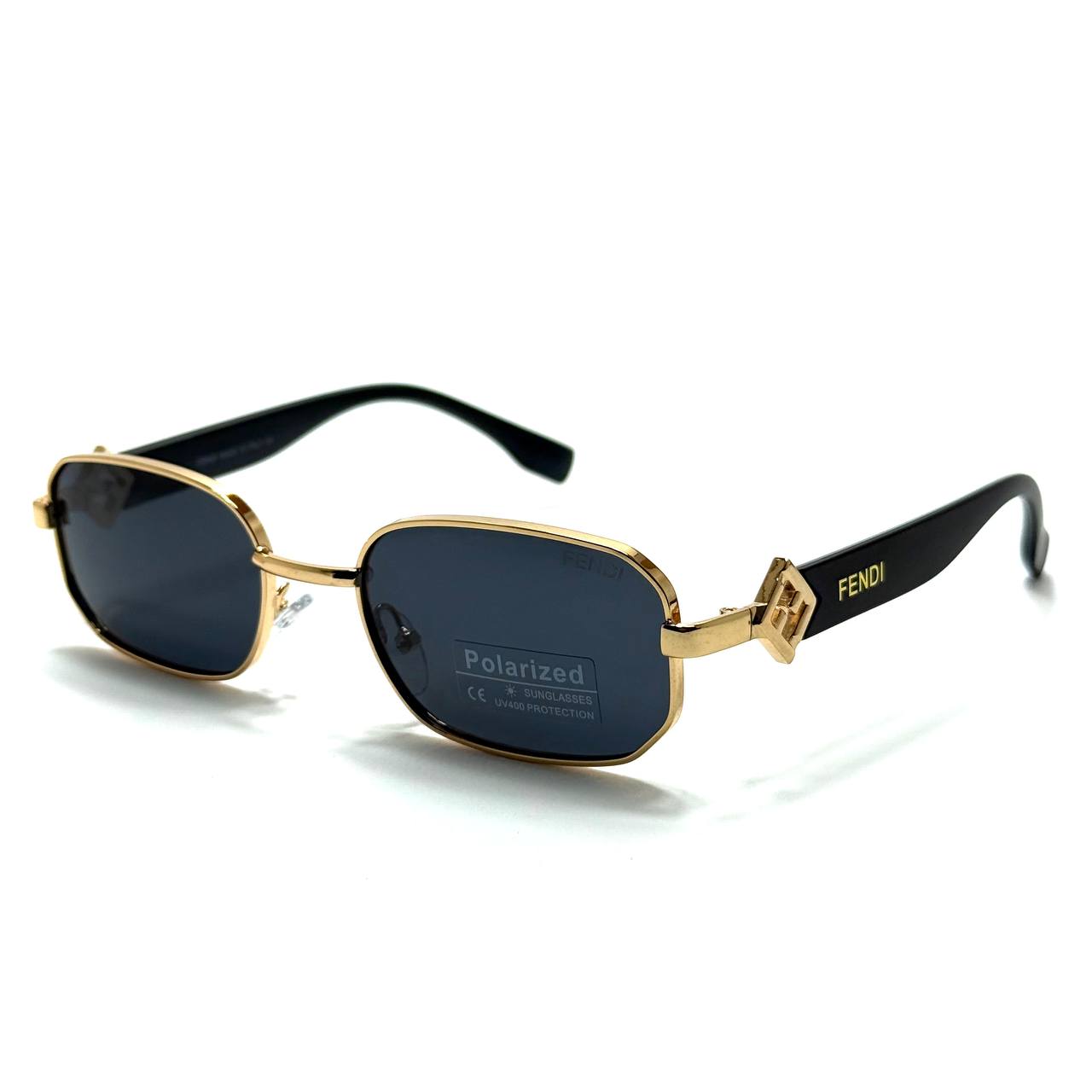 Fendi Polarized Sunglasses – Gold / Black