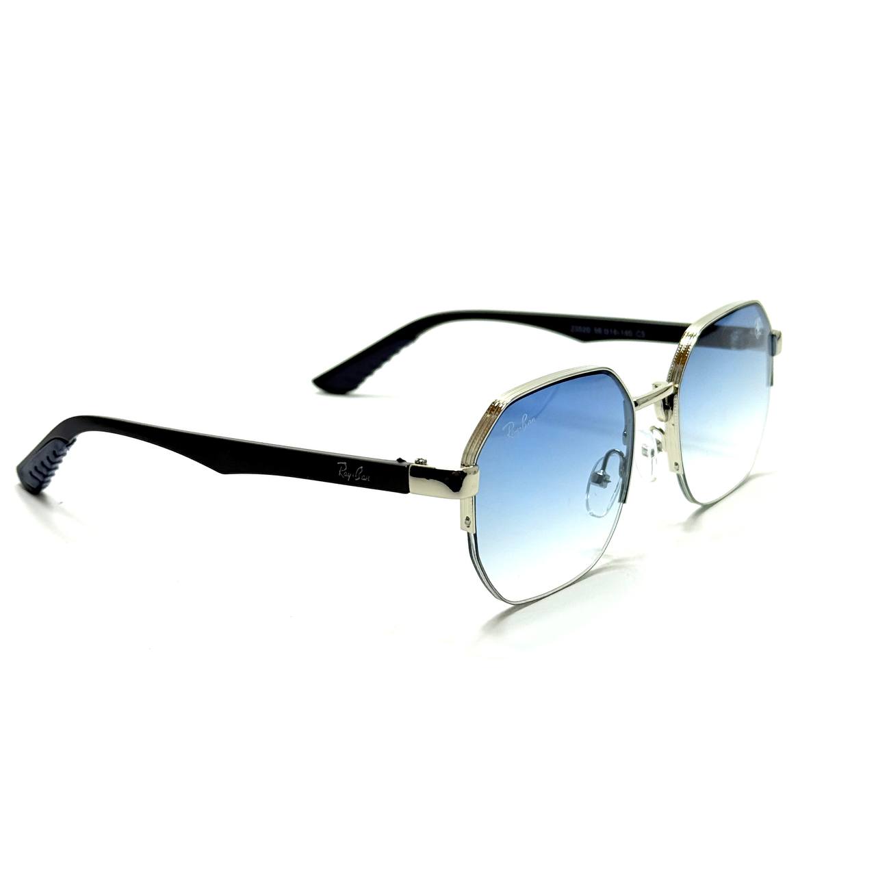 Ray-Ban Scuderia Ferrari RB3675M – Gold / Black / Light Blue Gradient