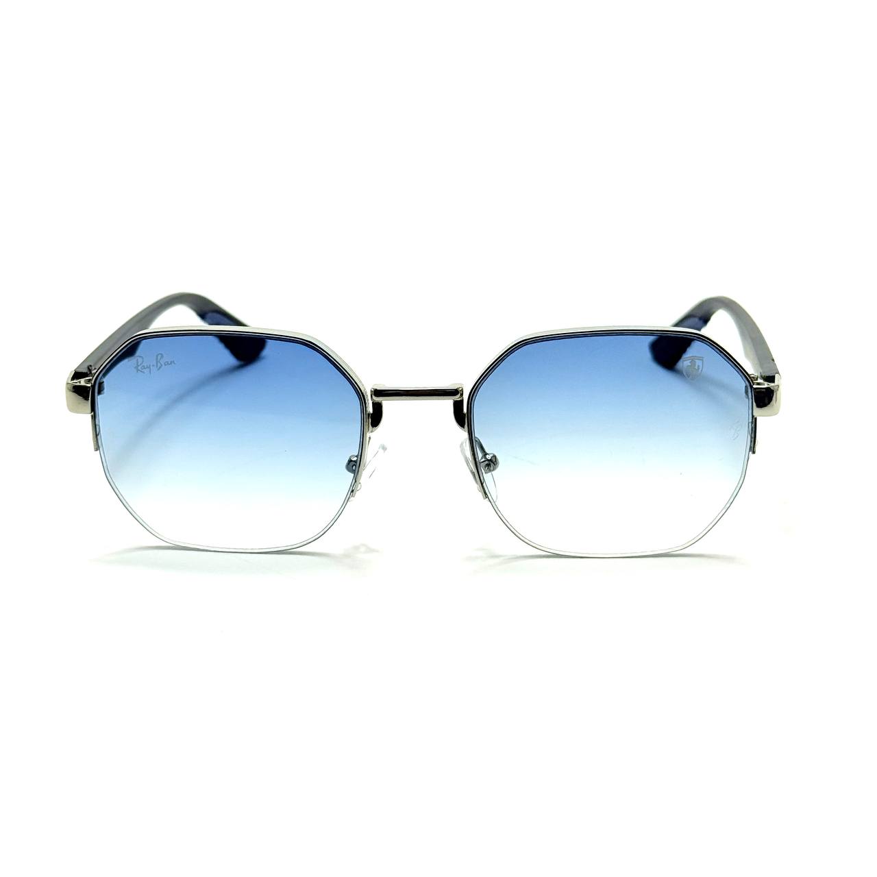 Ray-Ban Scuderia Ferrari RB3675M – Gold / Black / Light Blue Gradient
