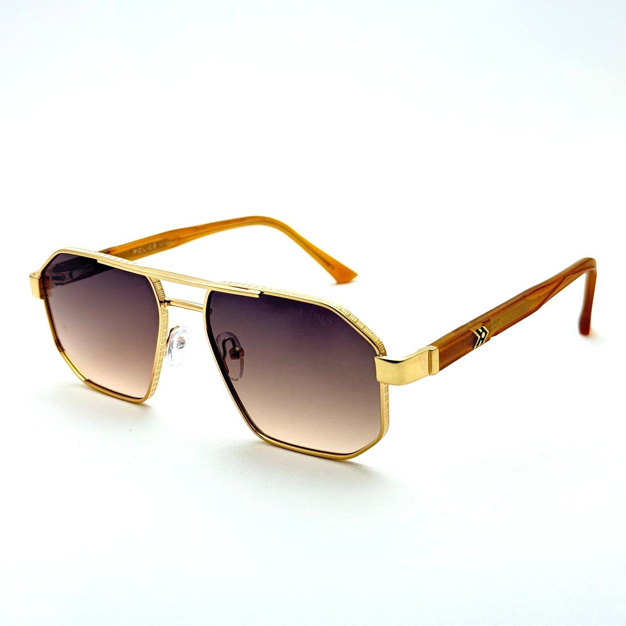 Police SPLL65 – Gold / Brown Gradient